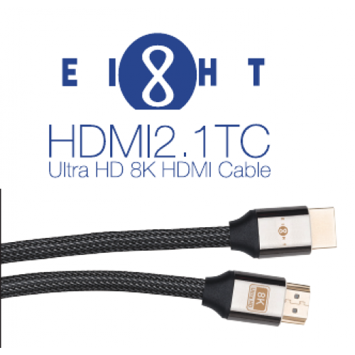 EIGHT HDMI 2.1 TC ULTRA HD 8K HDMI CABLE