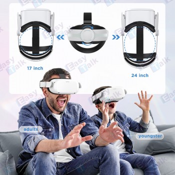 JOYROOM JR-QS1 Quest2可彎折VR調節頭帶
