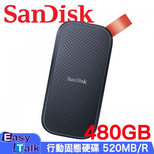 SANDISK 行動固態硬碟 可攜式SSD 520MB/R 外置Hard Disk