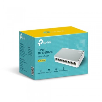 TP-LINK TL-SF1008D 8 埠 10/100Mbps 桌上型交換器