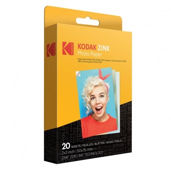 KODAK 柯達 ZINK 相紙 20張 適用於KODAK PRINTOMATIC, Smile, Step 即影即有相機