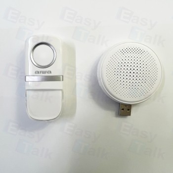 AIWA USB無線門鈴(一拖一) AWDB-E25【香港行貨】 AIWA USB無線門鈴(一拖一) AWDB-E25【香港行貨】