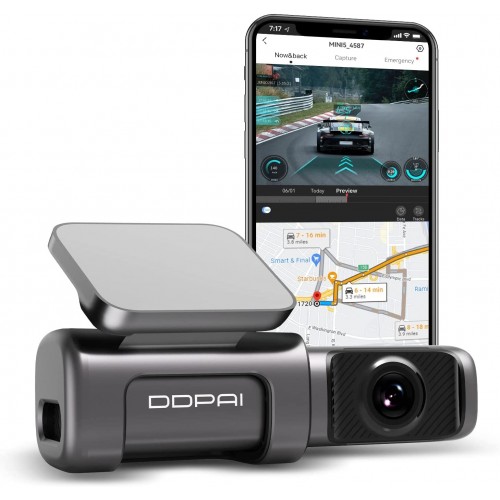 DDPAI I盯盯拍 MINI 5 4K超高清 單鏡頭 行車記錄儀 平行進口 車Cam 