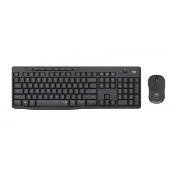 Logitech MK295 無線靜音鍵鼠套裝 英文版 (黑/白)