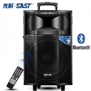 先科ST-1709U 便携拉杆12寸藍牙音響