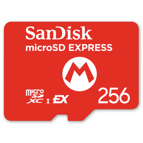 SanDisk【Switch2 適用】256GB microSD Express 880MB/s 記憶卡 NS2 SDSQXFN-256G-GR6ZN 平行進口 香港終身保用期