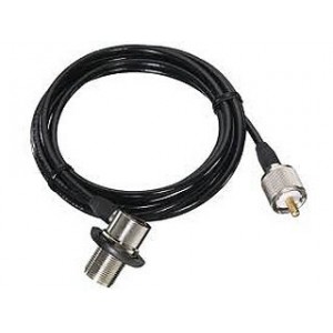 Yaesu COX-2MM Antenna Cable with Connectors for YHA-M10 Antenna