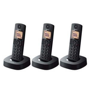 Panasonic 樂聲牌 KX-TGC313UEB 三子機 DECT數碼室內無線電話