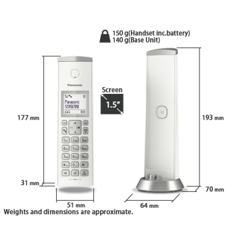 Panasonic KX-TGK210 室內無線電話 平行進口