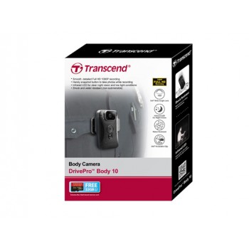 穿戴式攝影機 Transcend DrivePro™ Body 10 穿戴式攝影機 Transcend DrivePro™ Body 10