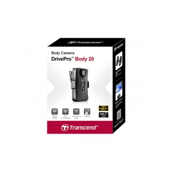 穿戴式攝影機 Transcend DrivePro™ Body 20 穿戴式攝影機 Transcend DrivePro™ Body 20